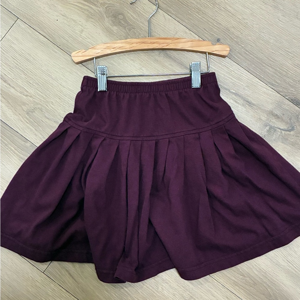 Lands' End Girls Deep Purple Skirt Size 7